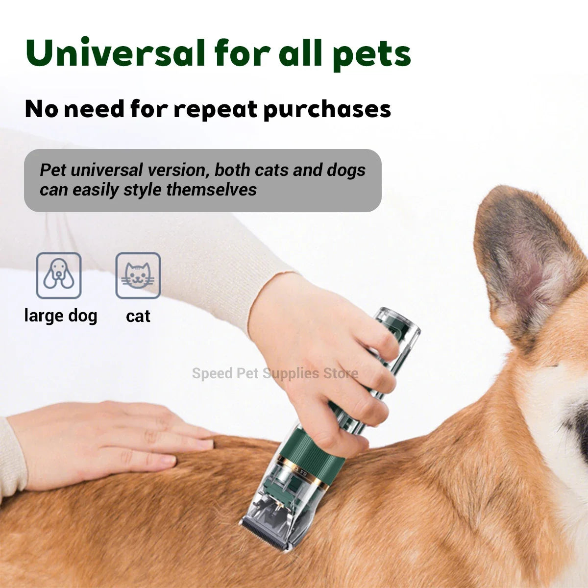 Cat Dog Hair Clipper Electrical Professional - MyPetDollar.com