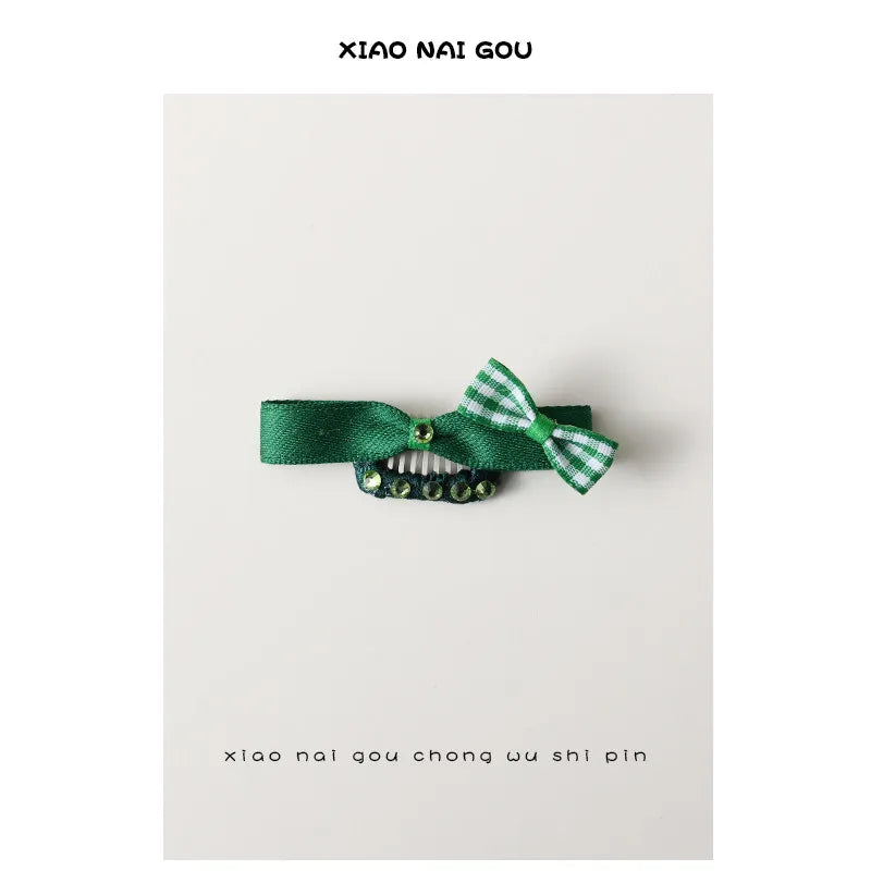 Blackish Green Pet Dog BB Hair Clips New - MyPetDollar.com