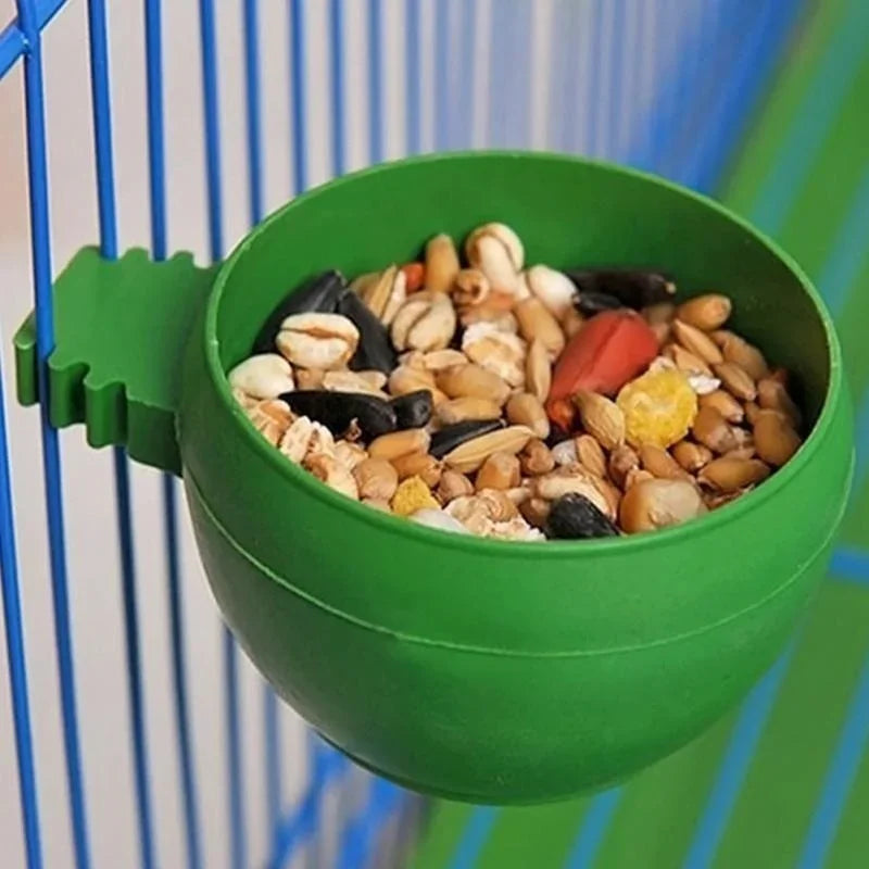 Concise Design Animal Food Cup Groove Round - MyPetDollar.com