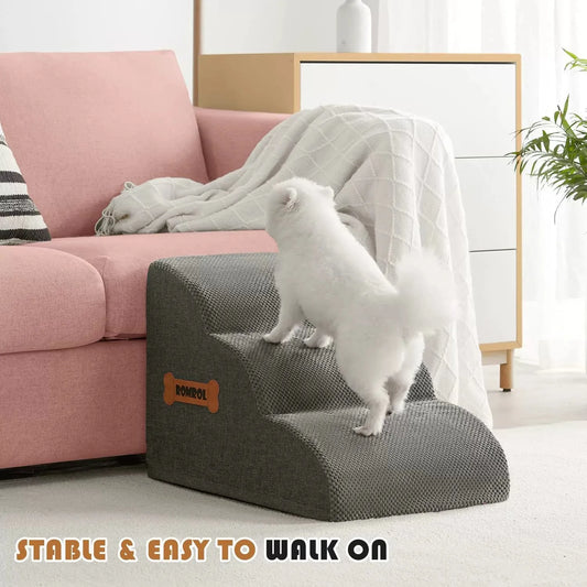 Ladder Dogs Pets Bone Handle Puppys Stairs - MyPetDollar.com