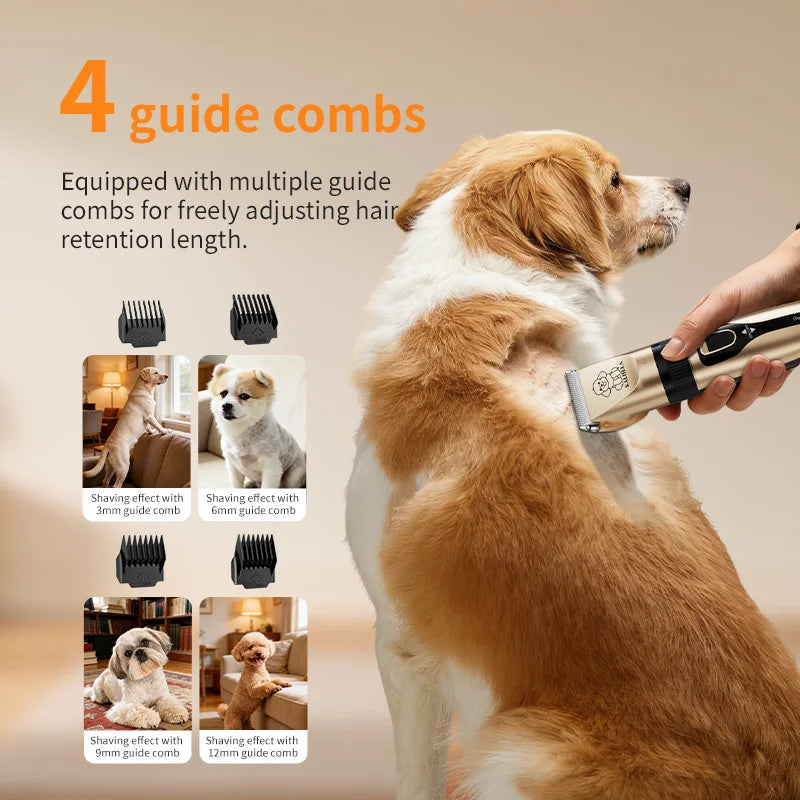 Pet Electric Grooming Clipper Kit, - MyPetDollar.com