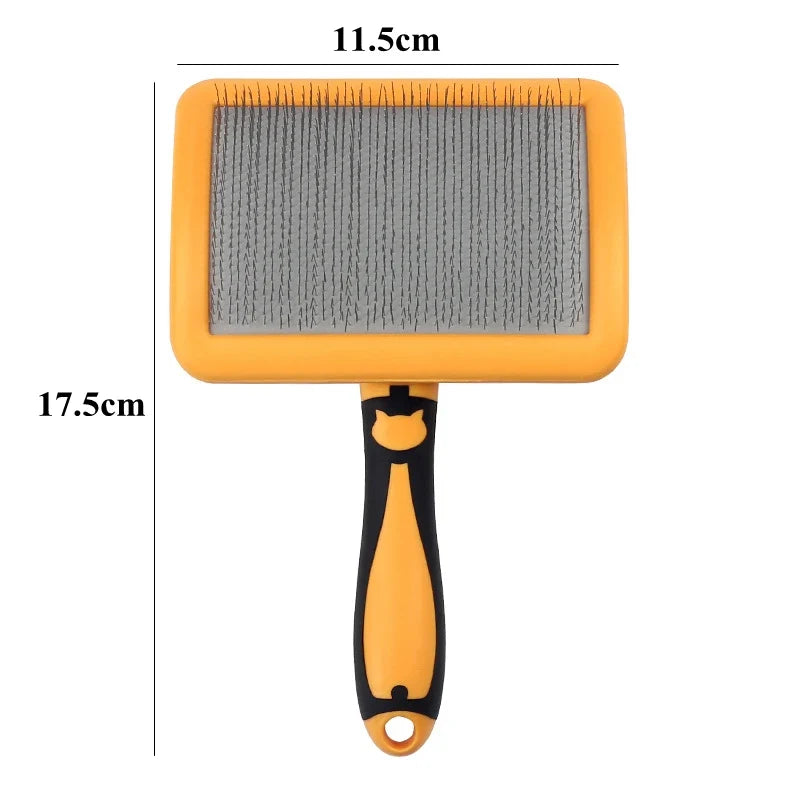 Dog Brush Stainless Steel Dogs Combs Massage - MyPetDollar.com