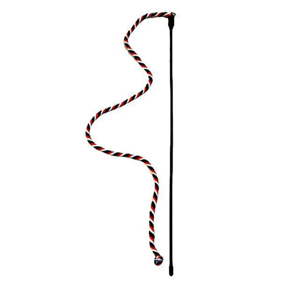 Simulation Feather Cat Stick Bell Attachment Lightweight