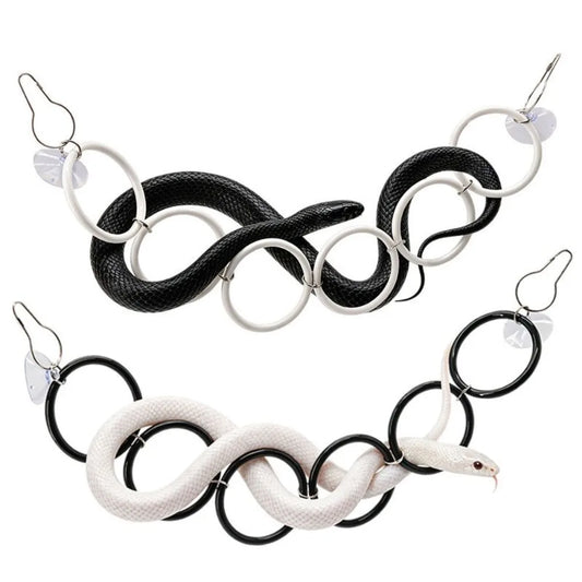 Plastic Snake Climbing Toy Easy Install - MyPetDollar.com