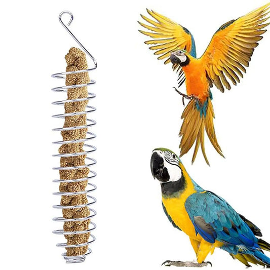 Spiral Parrots Foraging Toys Bird Fruit - MyPetDollar.com