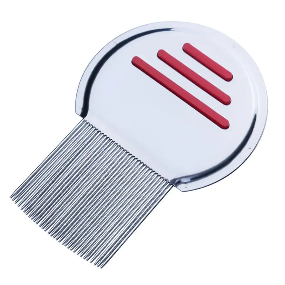 Stainless Steel Health Super Density Pet Hair Comb Flea Brush