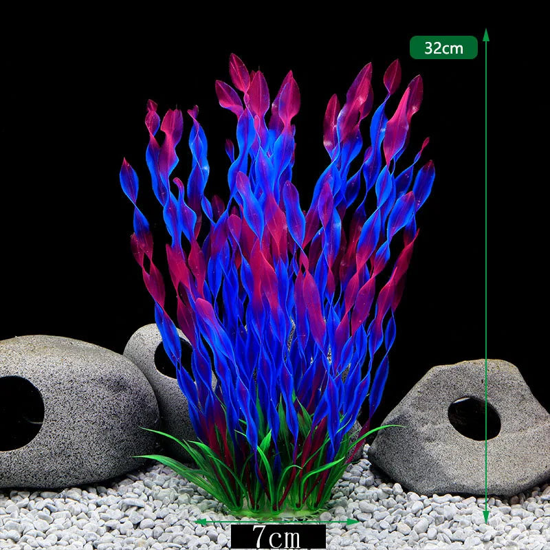Plastic Artificial Aquarium PVC Plants - MyPetDollar.com