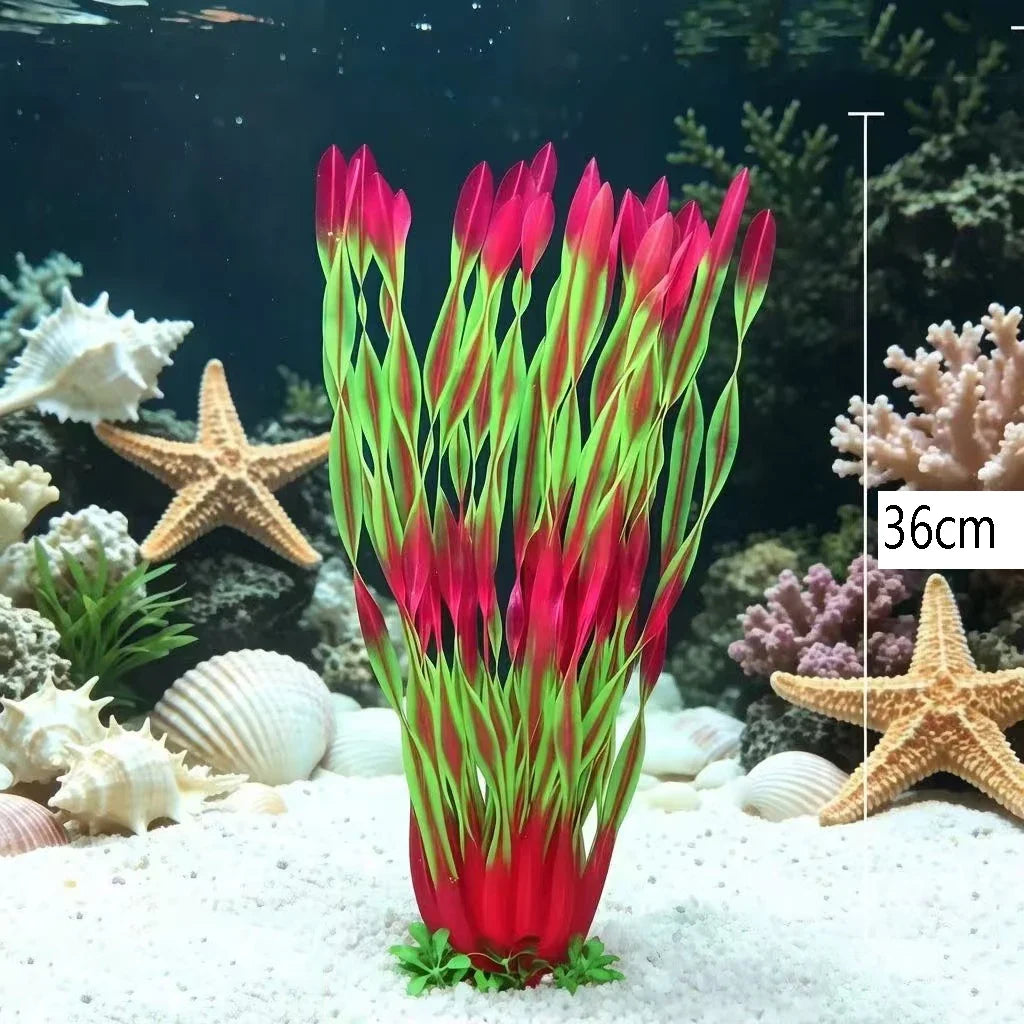 Plastic Artificial Aquarium PVC Plants - MyPetDollar.com