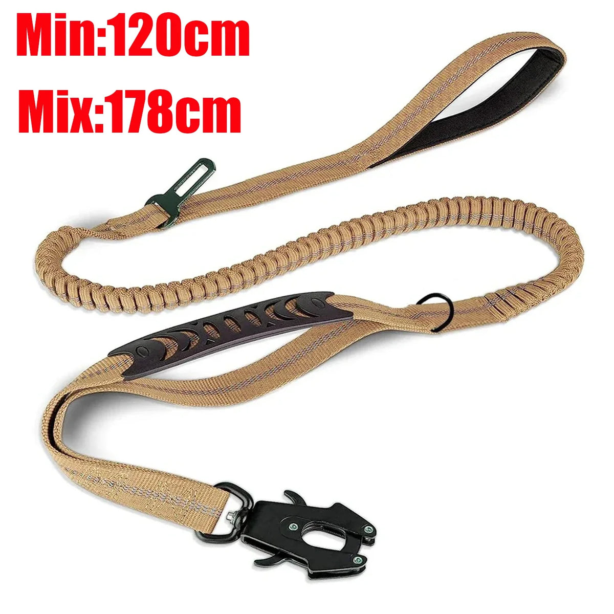 Reflective Shock Absorbing Dog Lead