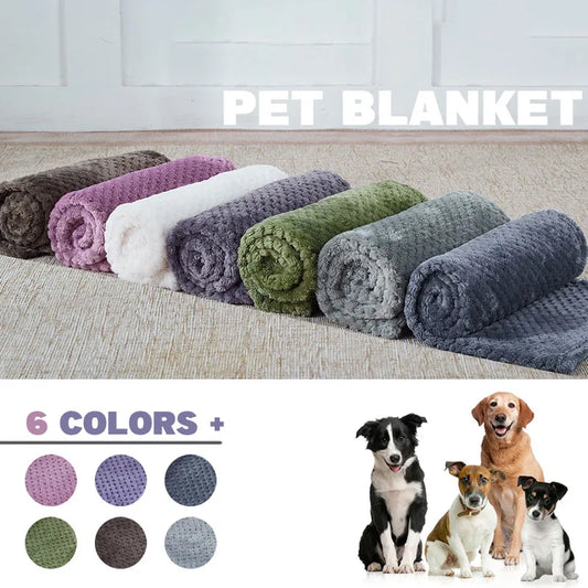 Soft Pet Blanket Plush Dog Sleeping Blanket - MyPetDollar.com