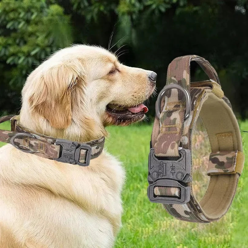 Medium to Large Dogs Tactical Collar - MyPetDollar.com