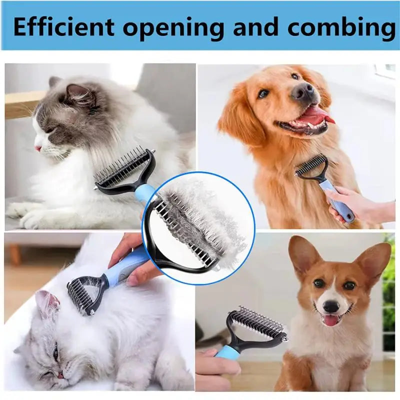 Pets Fur Knot Cutter Dog Grooming Shedding - MyPetDollar.com