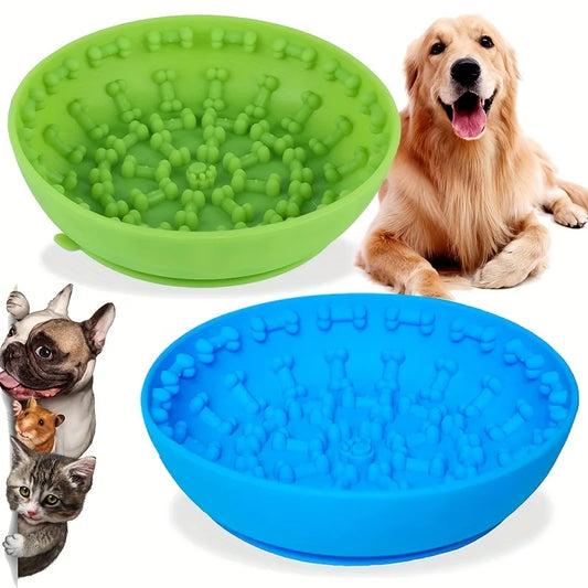 Slow Food Bowl Feeder Pet Bowl Tableware - MyPetDollar.com