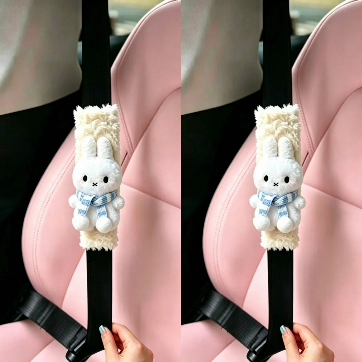 Miffy Rabbit Car Seat Belt Shoulder Cover – 5 Colors