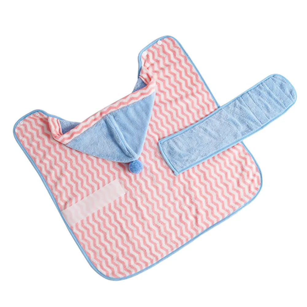 Cute Quick-drying Dog Bathrobe Soft - MyPetDollar.com