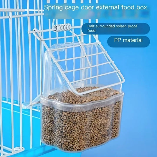 1pc Splash-Proof Bird Feeder Box Covered - MyPetDollar.com