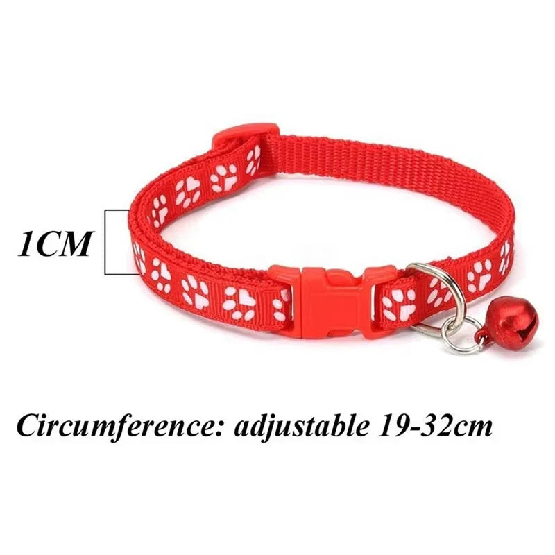10pcs Colorful Pet Collars with Bell 23 - MyPetDollar.com