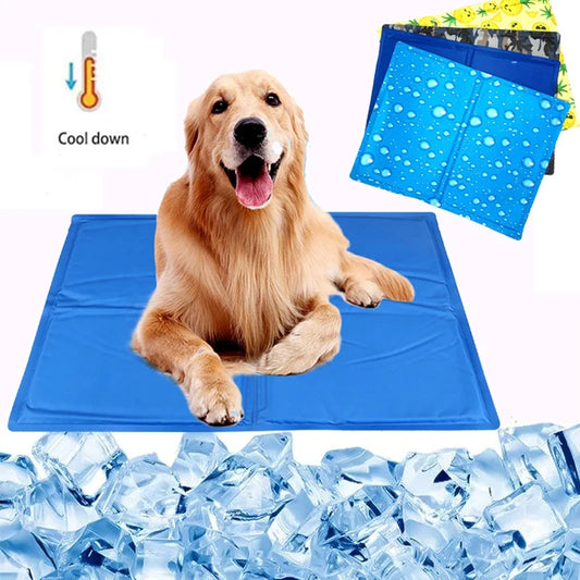 Pet Pad Summer Cooling Mat Pet Cold Gel Pad - MyPetDollar.com