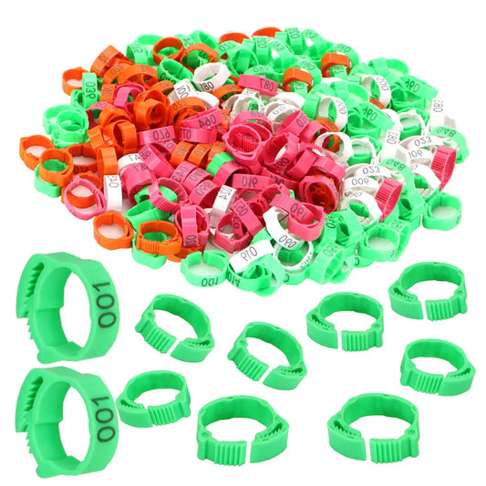 30PCS Numbered Poultry Chicken Leg Bands - MyPetDollar.com