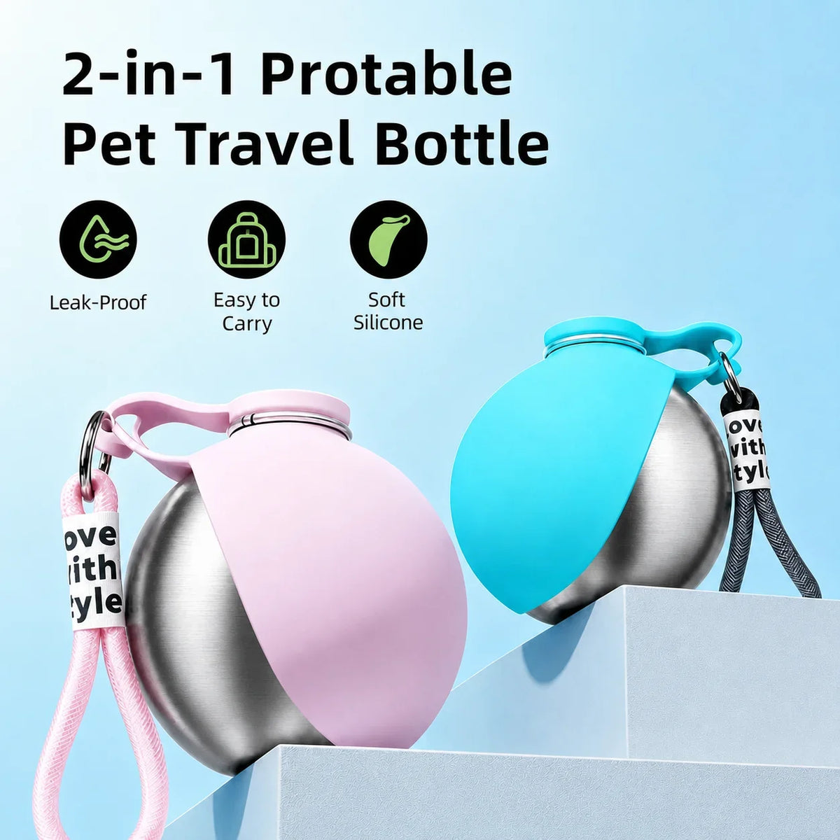 Pet Water Dispenser,Dog Travel Cup,Cat Water - MyPetDollar.com