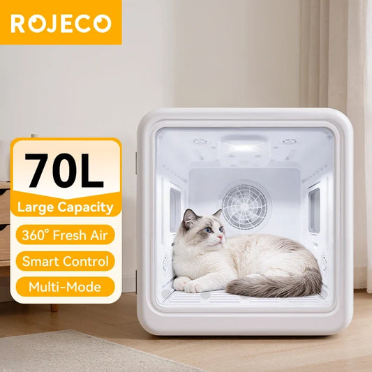 ROJECO Automatic Pet Drying Box 70L Smart - MyPetDollar.com
