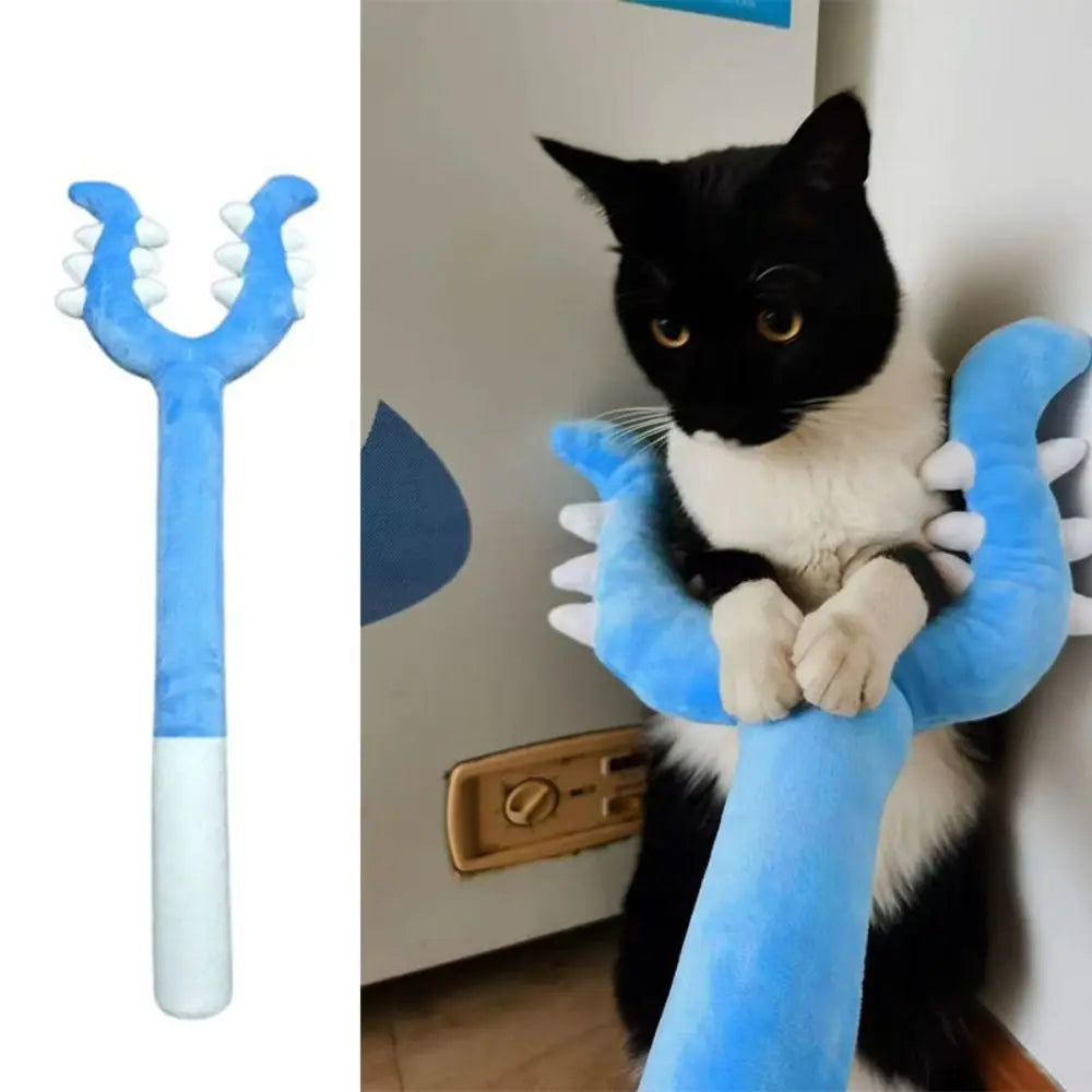 Cute Plush Cat Teaser Fork Shape 70cm Funny - MyPetDollar.com