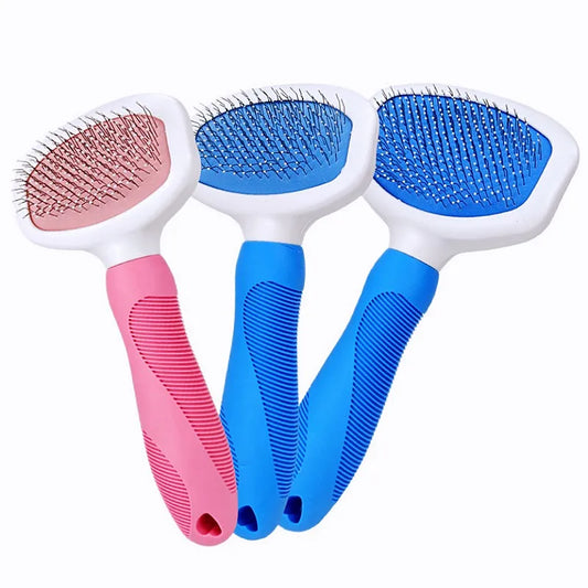 Dog Brush Massage Dogs Comb Pet Hair Remover - MyPetDollar.com