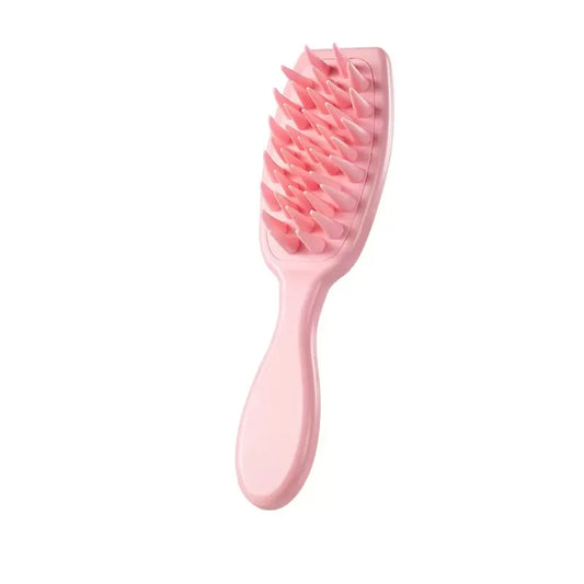 Pet Silicone Handle Bath Brush, Soft-toothed - MyPetDollar.com
