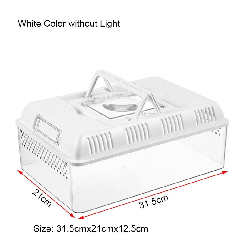 Acrylic Outdoor Reptile Pet Breeding Box – 2 Colors