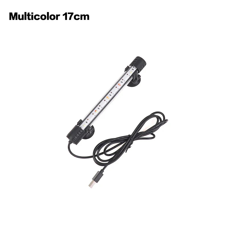 17-47cm USB Plug Aquarium Light LED Waterproof Fish Tank – 8 Colors