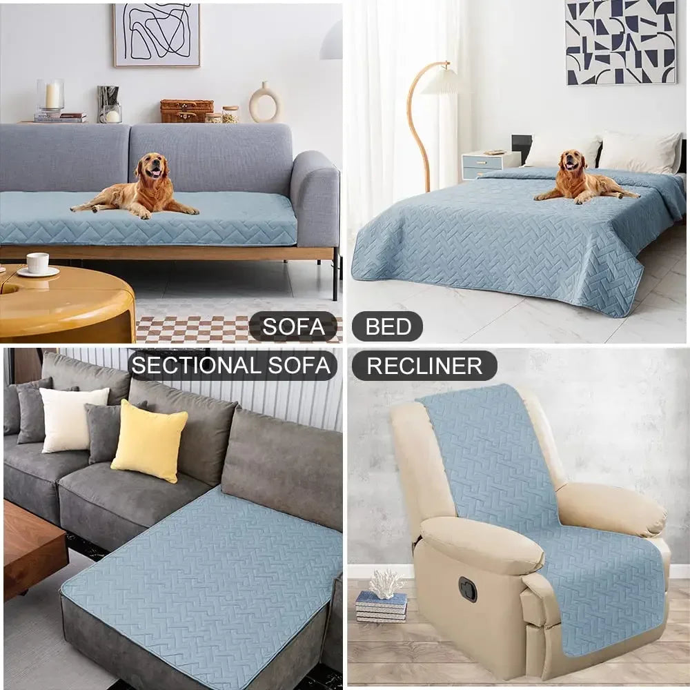Non-Slip Dog Bed Cover and Pet Blanket Sofa - MyPetDollar.com