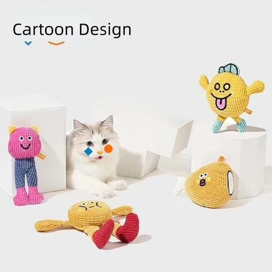 Durable Cute Squeaky Toy Interactive Self - MyPetDollar.com
