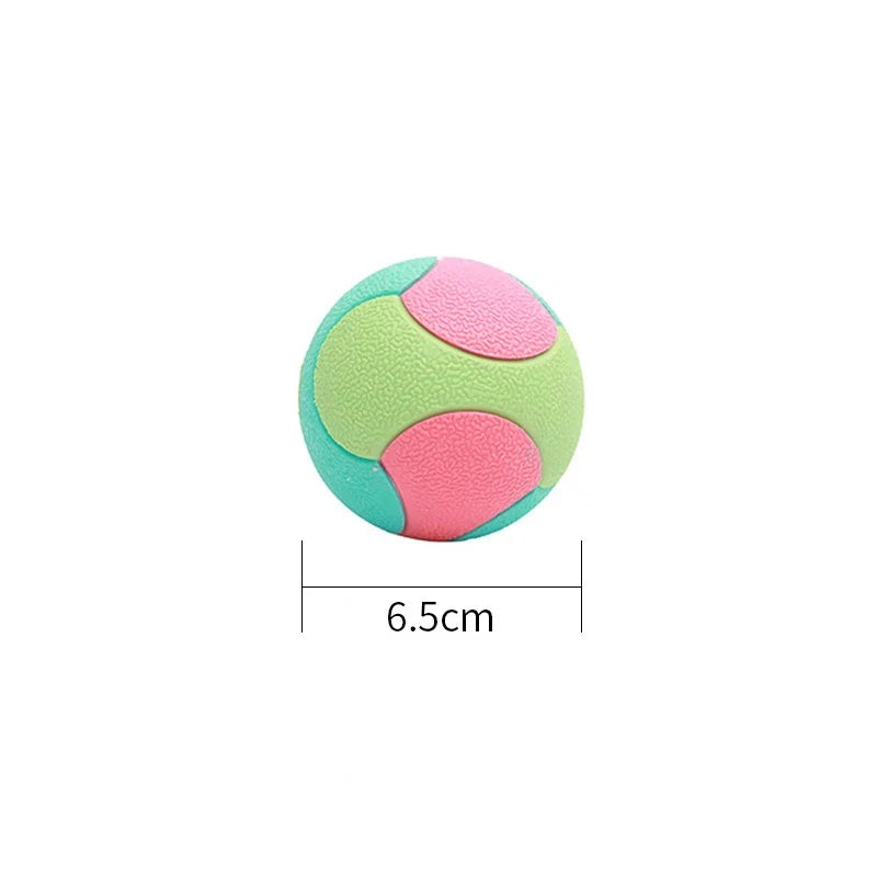 Interactive Solid Rubber Dog Balls for Virtually Indestructible Pet – 3 Colors