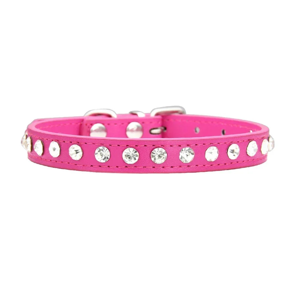 Personalized Rhinestones Dog Collar 16 - MyPetDollar.com
