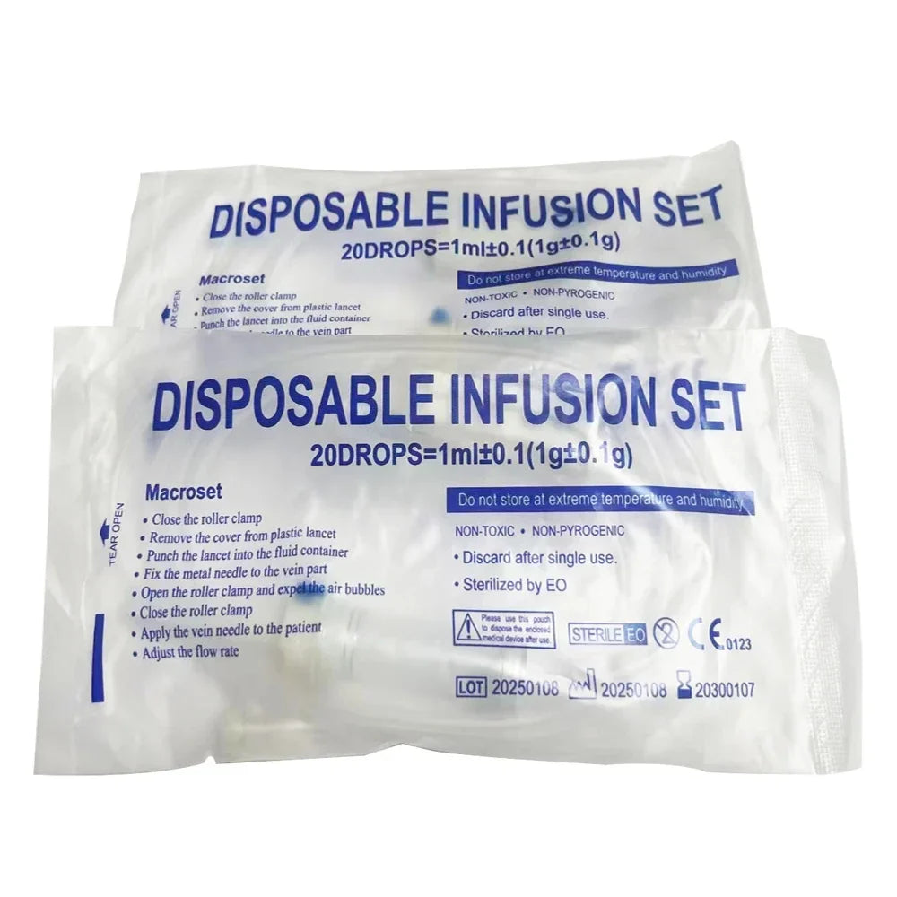 Disposable Animal Infusion Set Straight - MyPetDollar.com