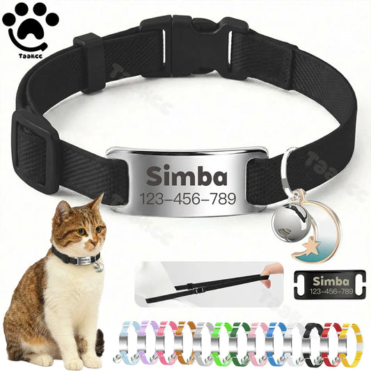 Customized Fashion Elastic Cat Collar Free - MyPetDollar.com