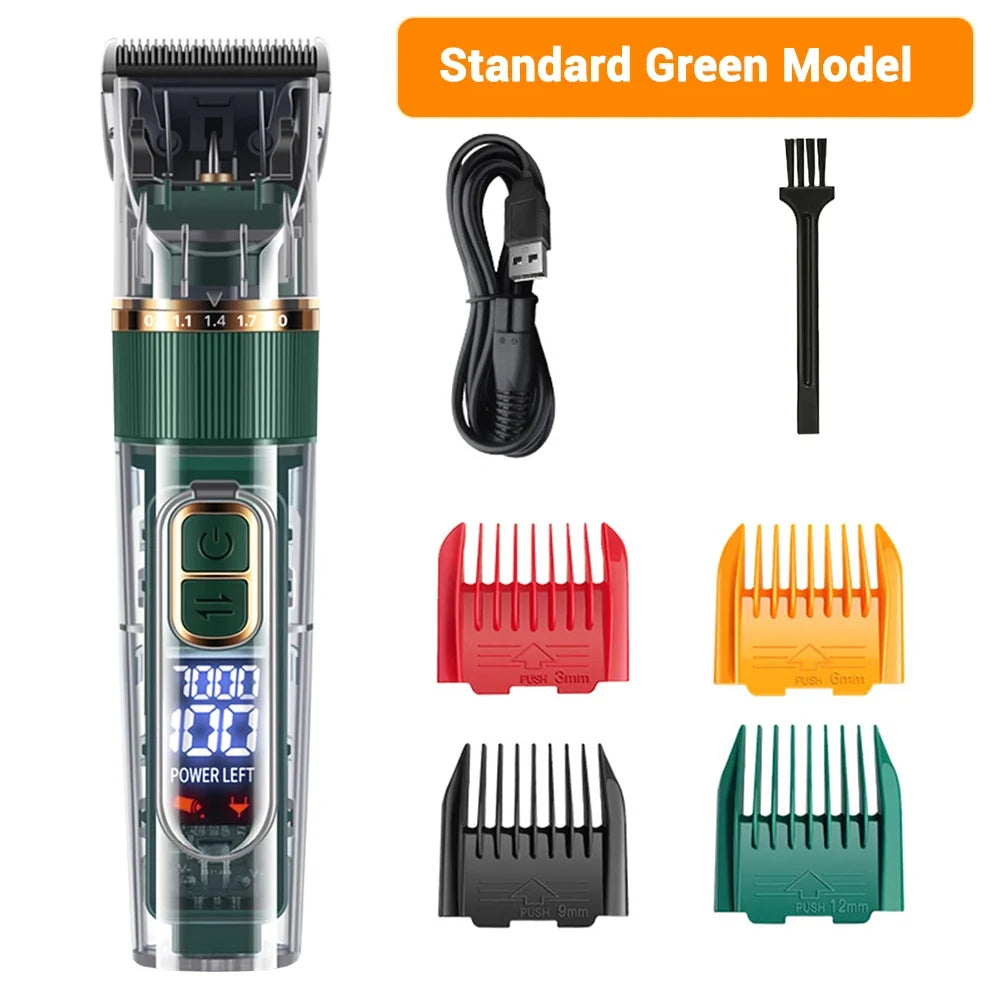 Electric Pet Grooming Clipper with Smart Display Three Speed, Waterproof