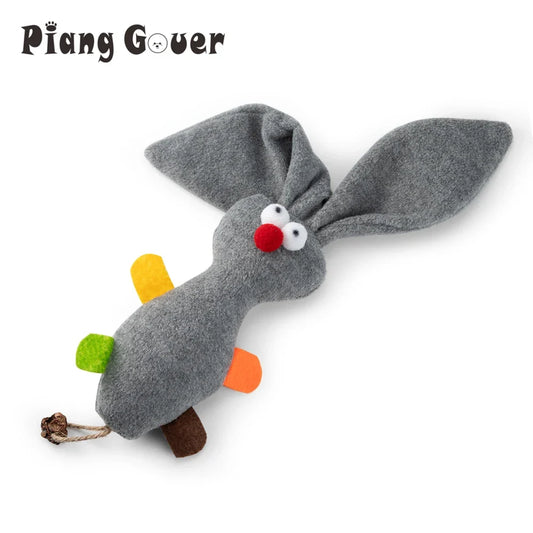 Grey Rabbit Cat Mint Cat Toy Simulation - MyPetDollar.com