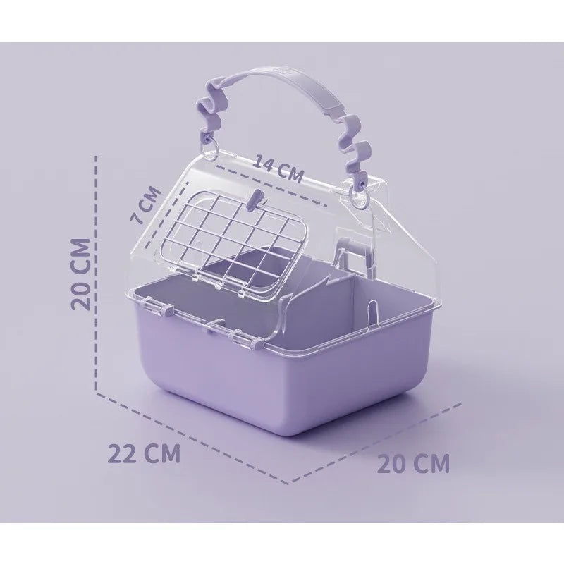 Sales Hamster Enclosure, Super Luxury Panoramic Villa Transparent for Small Pets