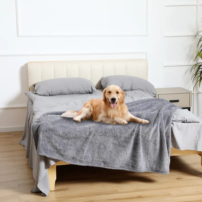 Thickened Warm Solid Color Pet Blanket All - MyPetDollar.com