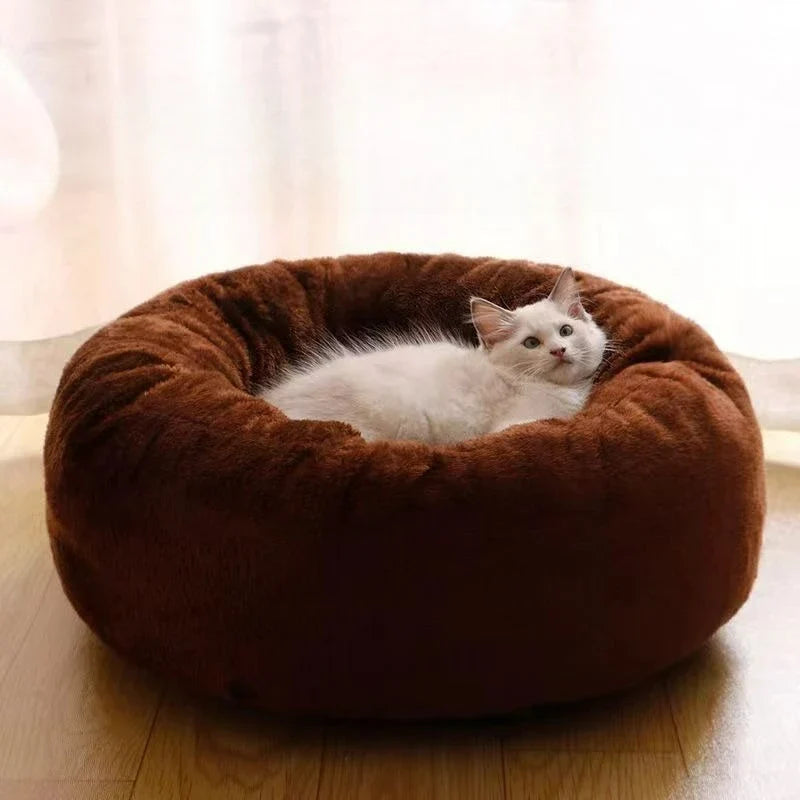 All Season Pet Bed Washable Cat Dog Round - MyPetDollar.com