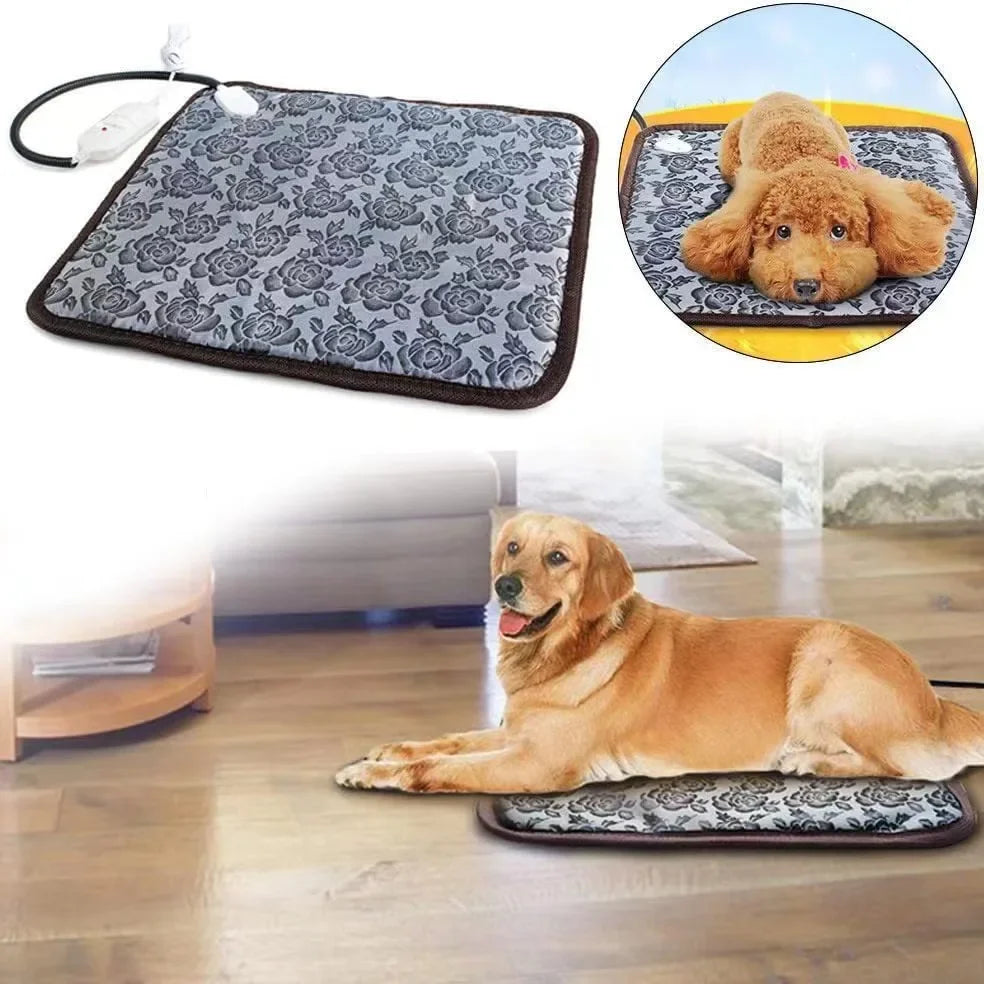 Pet Heated Mat Dog Temperature Adjustable - MyPetDollar.com