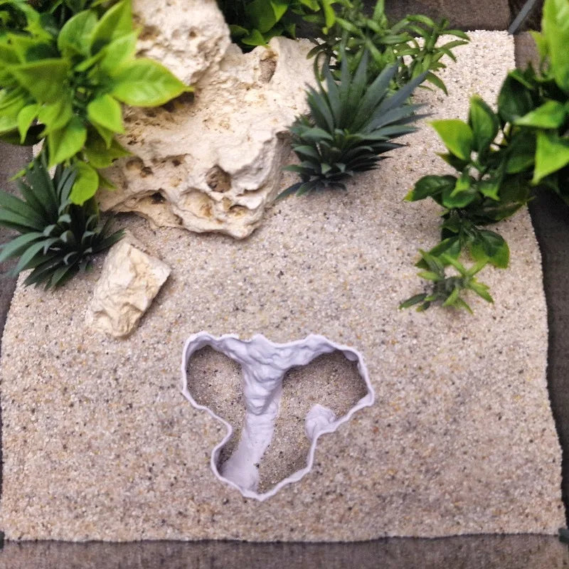 Fish Hiding House Aquascape Ornament - 3D - MyPetDollar.com