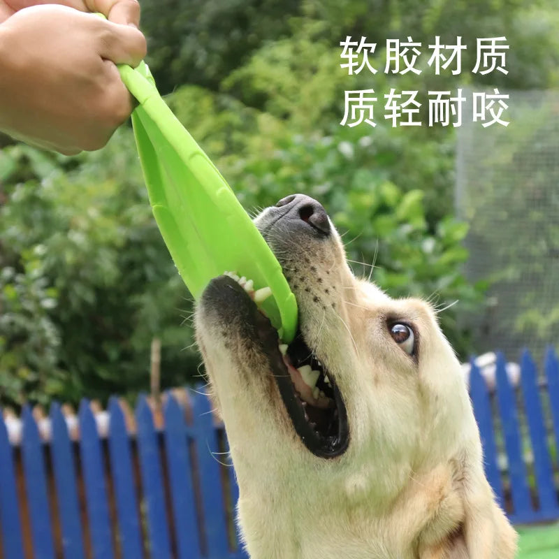 Dog Flying Disc Toy Rubber Pet Bite - MyPetDollar.com