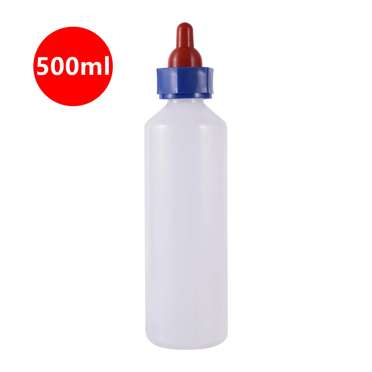 Silicone Veterinary Feeding Bottle 400 500ml Capacity Calf Food Feeder