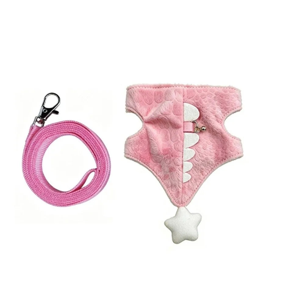 Cute Cartoon Ferret Vest Harness Adjustable - MyPetDollar.com