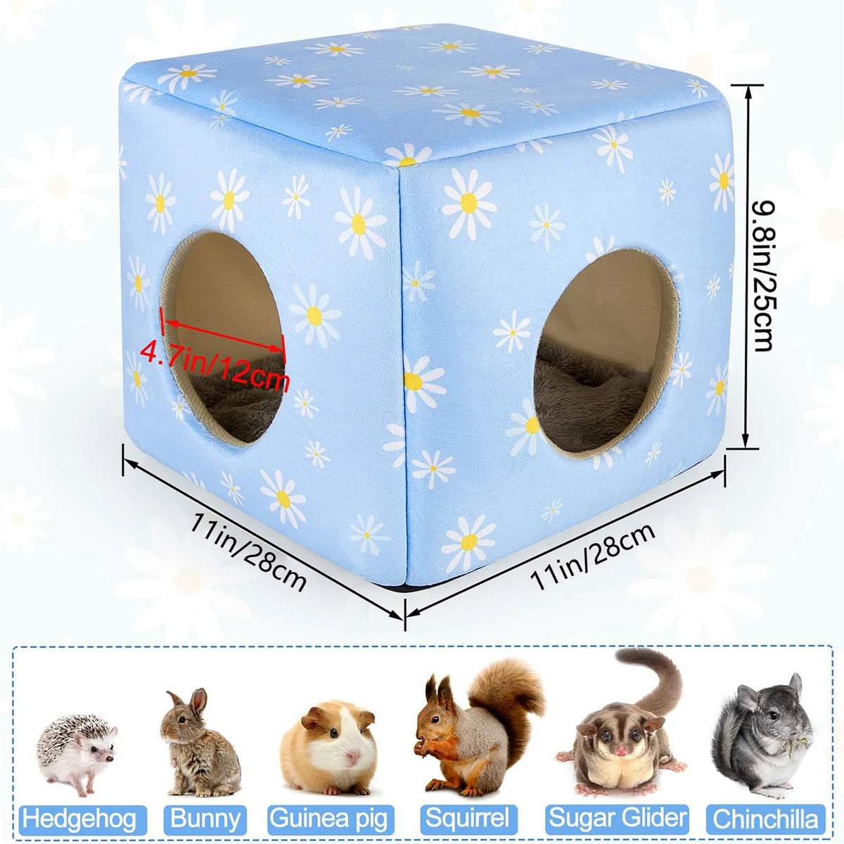 Guinea Pig Hideout Bed Washable Guinea Pigs - MyPetDollar.com