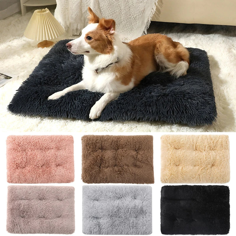 Plush Warm Dogs Sleeping Bed Mat Soft Fleece - MyPetDollar.com