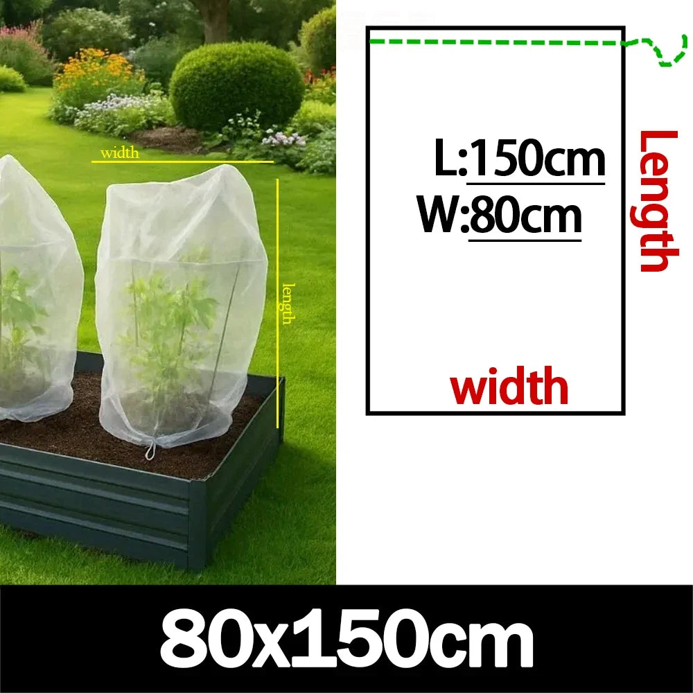 Nylon Plant Protection Netting Mesh Pouch