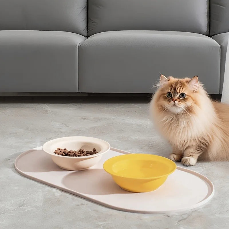 1PC Silicone Pet Feeding Mat, Dog Cat Food - MyPetDollar.com